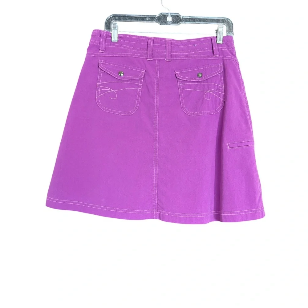 Kuhl Purple A Line Utility Skirt Stretch Outdoor Casual Size 6